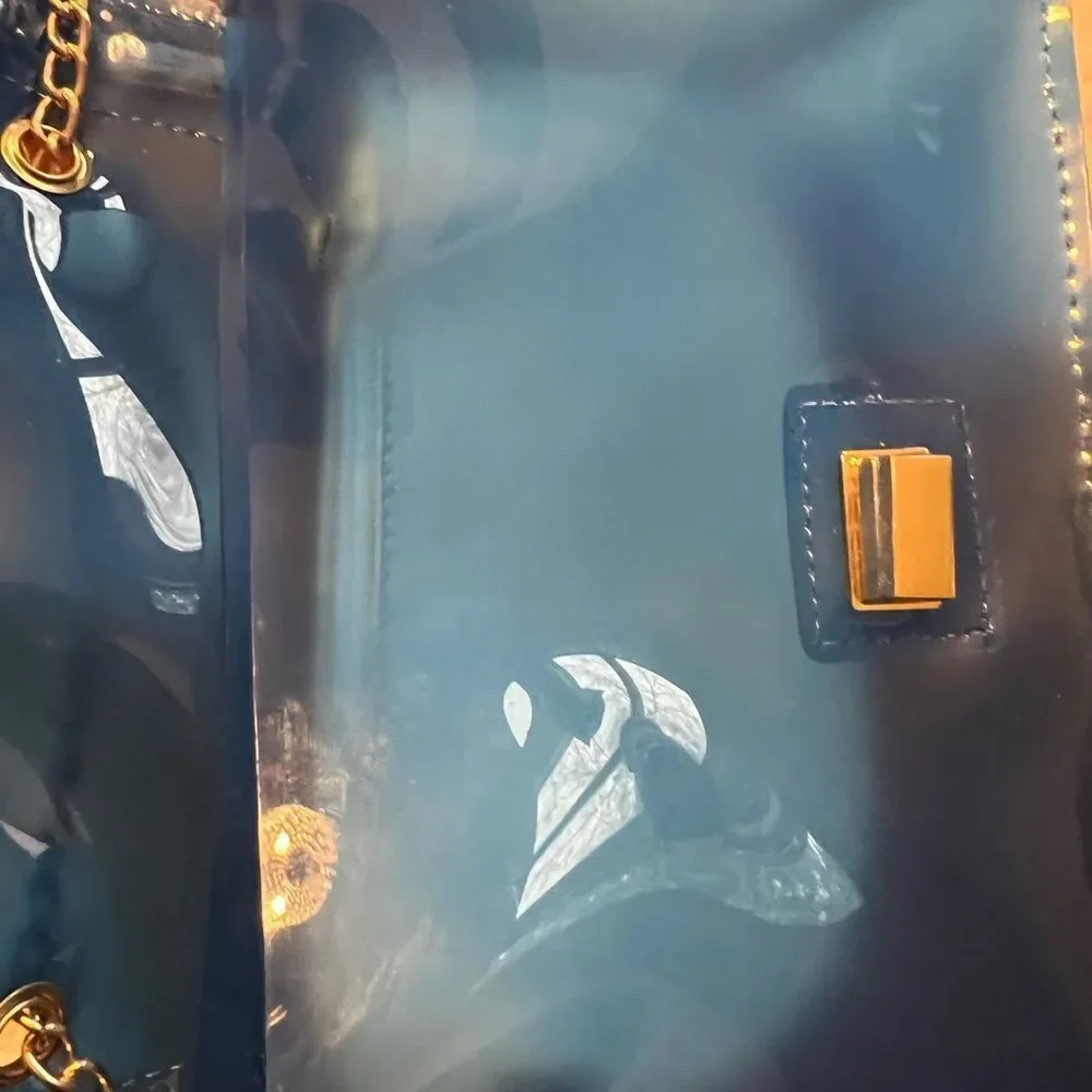 GBG Clear Light and Charging Handbag. Missing Charger